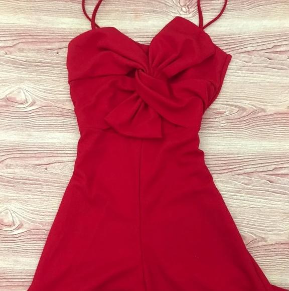 Red Jumpsuit - Picture 4 of 4